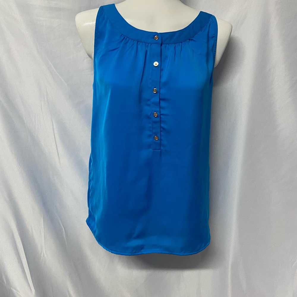 Reaction Kenneth Cole Blue Sleeveless NWT Size M